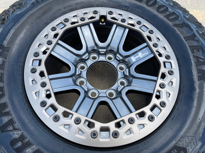 18" Hummer Grazen beadlock EV HEV 2500 OEM wheel rim 2023 2024 2025 2026 NEW