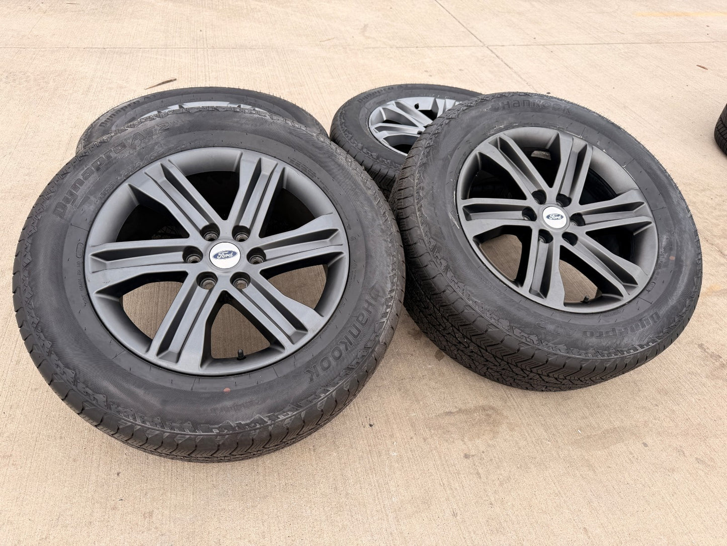 20" Ford F-150 FX-4 PLATINUM OEM rims wheels 10344 Expedition HANKOOK A/T2 NEW