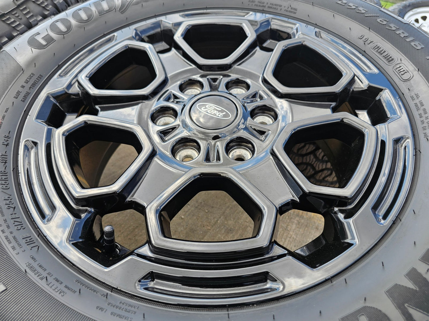 18" Ford Ranger OEM wheels rims tires Bronco black 2024 2025 2026 2027 NEW