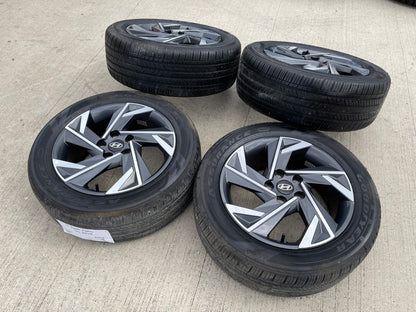 17" Hyundai Elantra Sonata OEM wheel rims 71067 Veloster 2024 2025 2026 GOODYEAR