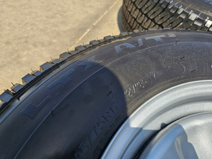 17" Ford F-250 F-350 OEM 3828 wheels rims SET 2024 2025 2026 MICHELIN A/T2 NEW
