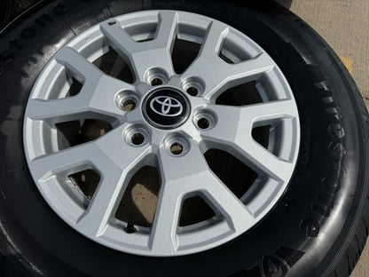 17" Toyota Tacoma 4Runner TRD Silver OEM wheels rims tires 2024 2025 NEW