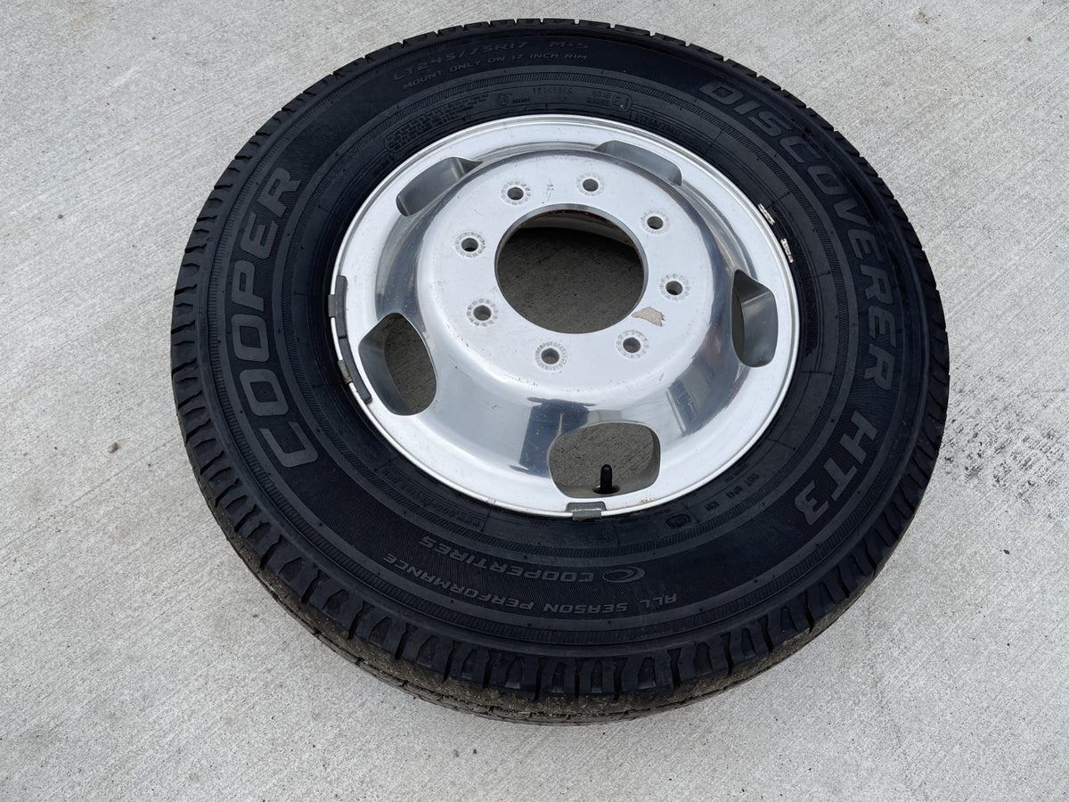 17" Ford F-350 Dually OEM 10477 FRONT rim wheel tire spare single COOPER