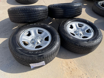 18" Ram 1500 OEM 2667 stock wheels rims tires SET 2022 2023 2024 2025 2026 2027