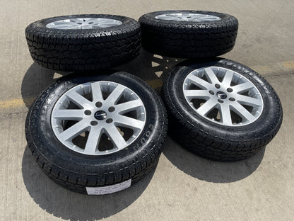 17" Jeep Grand Cherokee OEM wheels rims 2401 tires 2012 2015 2018 DISCOUNTED