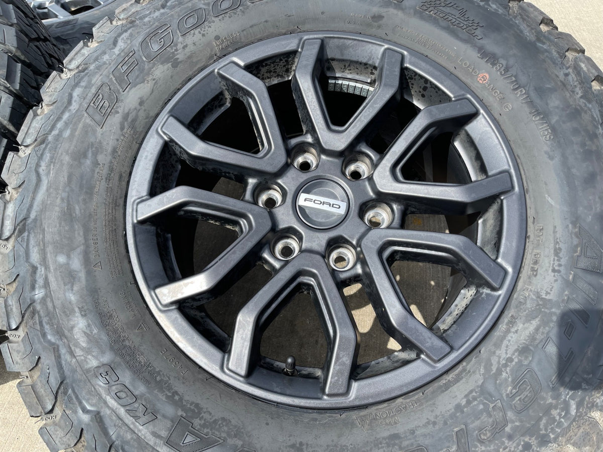 17" Ford Ranger RAPTOR wheels rims 10586 OEM tires Bronco BFG KO3 A/T SET