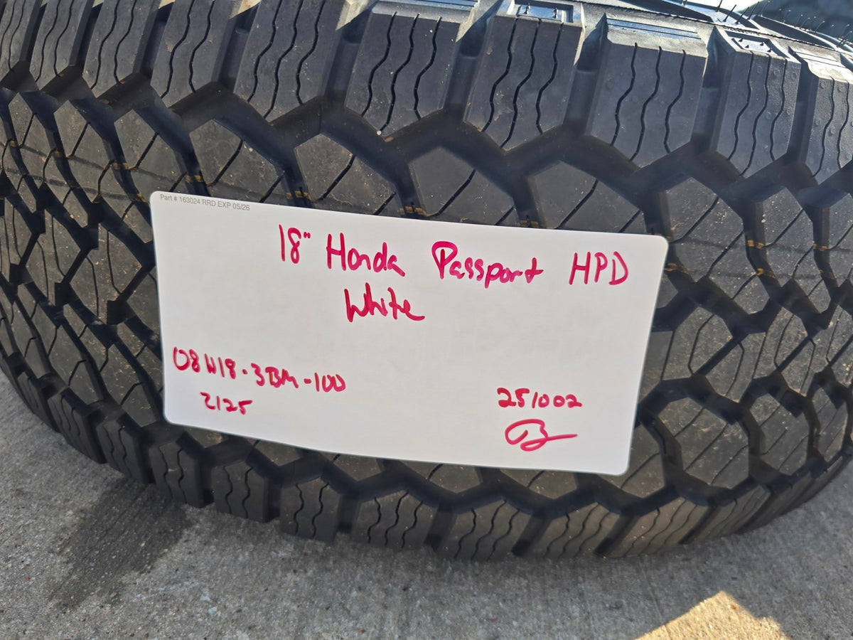 18" Honda Passport Ridgeline Pilot HPD OEM wheels rims MDX 2025 2026 2027 NEW
