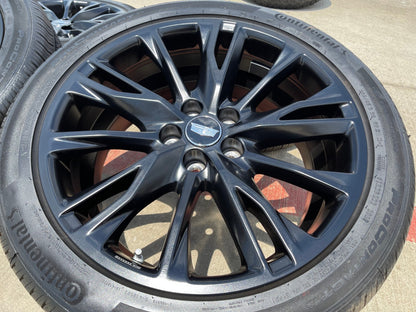 20" Cadillac XT4 OEM black wheels rims tires 2023 2024 2025 2026 NEW