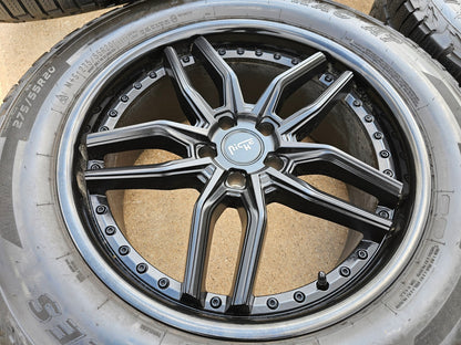20" 20x9 NICHE Methos M194 Jeep Wrangler wheels rims 5x114.3 5x4.5