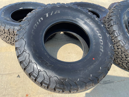 (5) 37x12.5x17 BFG KO2 A/T tires F-150 Sierra Tahoe Silverado 37" TAKE OFFS NEW
