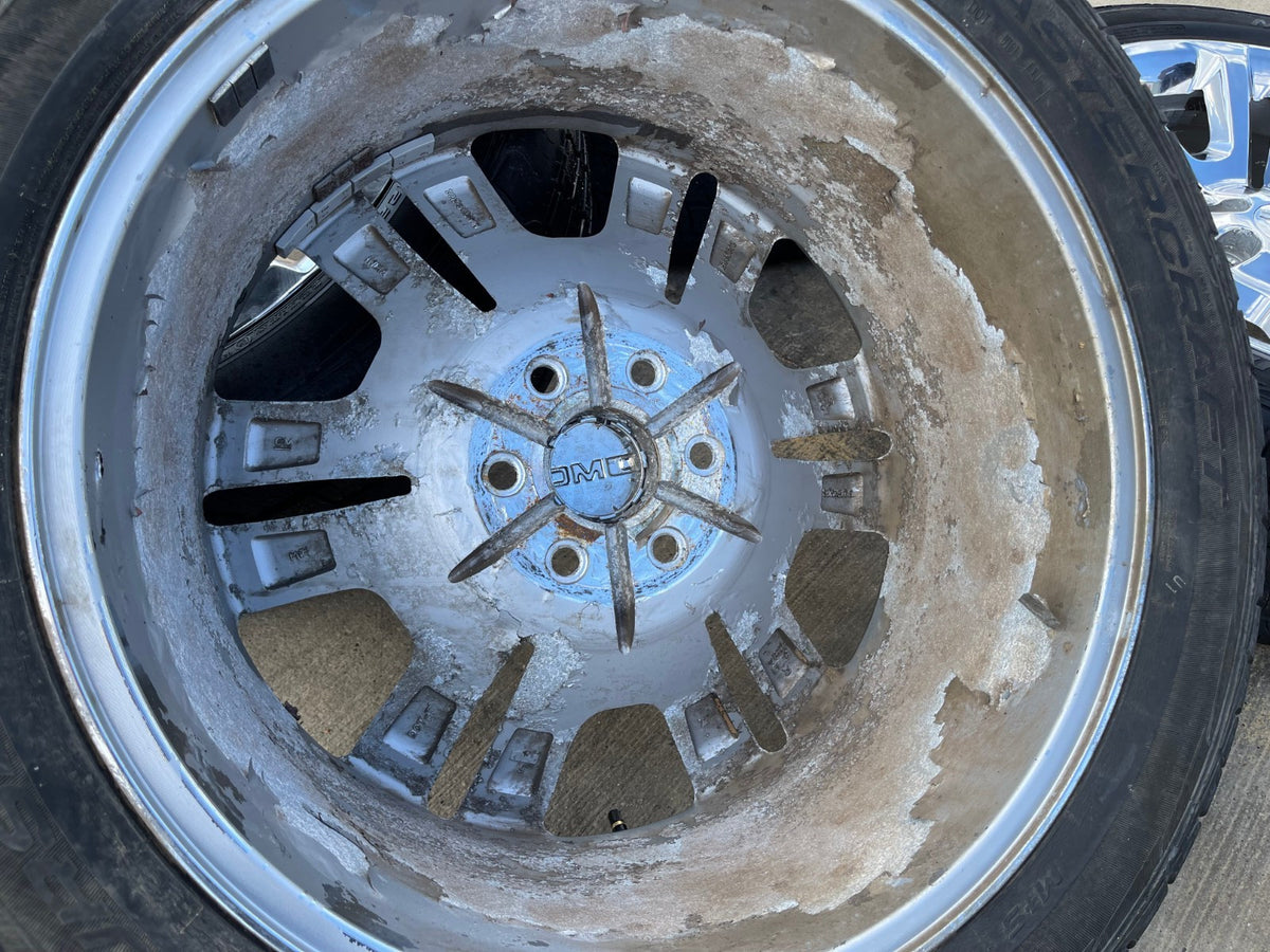 22" GMC Yukon DENALI OEM 4741 wheels rims tires Sierra SET DISCOUNTED