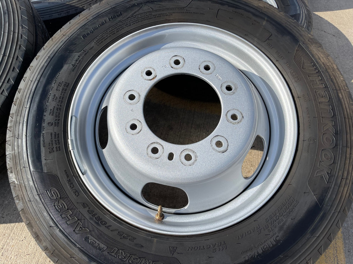 19.5" RAM 4500 5500 Ford F-450 Dually F-550 rims wheels OEM 10x225 HANKOOK NEW