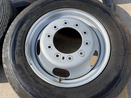 19.5" RAM 4500 5500 Ford F-450 Dually F-550 rims wheels OEM 10x225 HANKOOK NEW