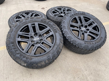 20" Chevy Silverado Tahoe Suburban ZR2 OEM wheels rims 5913 black tires