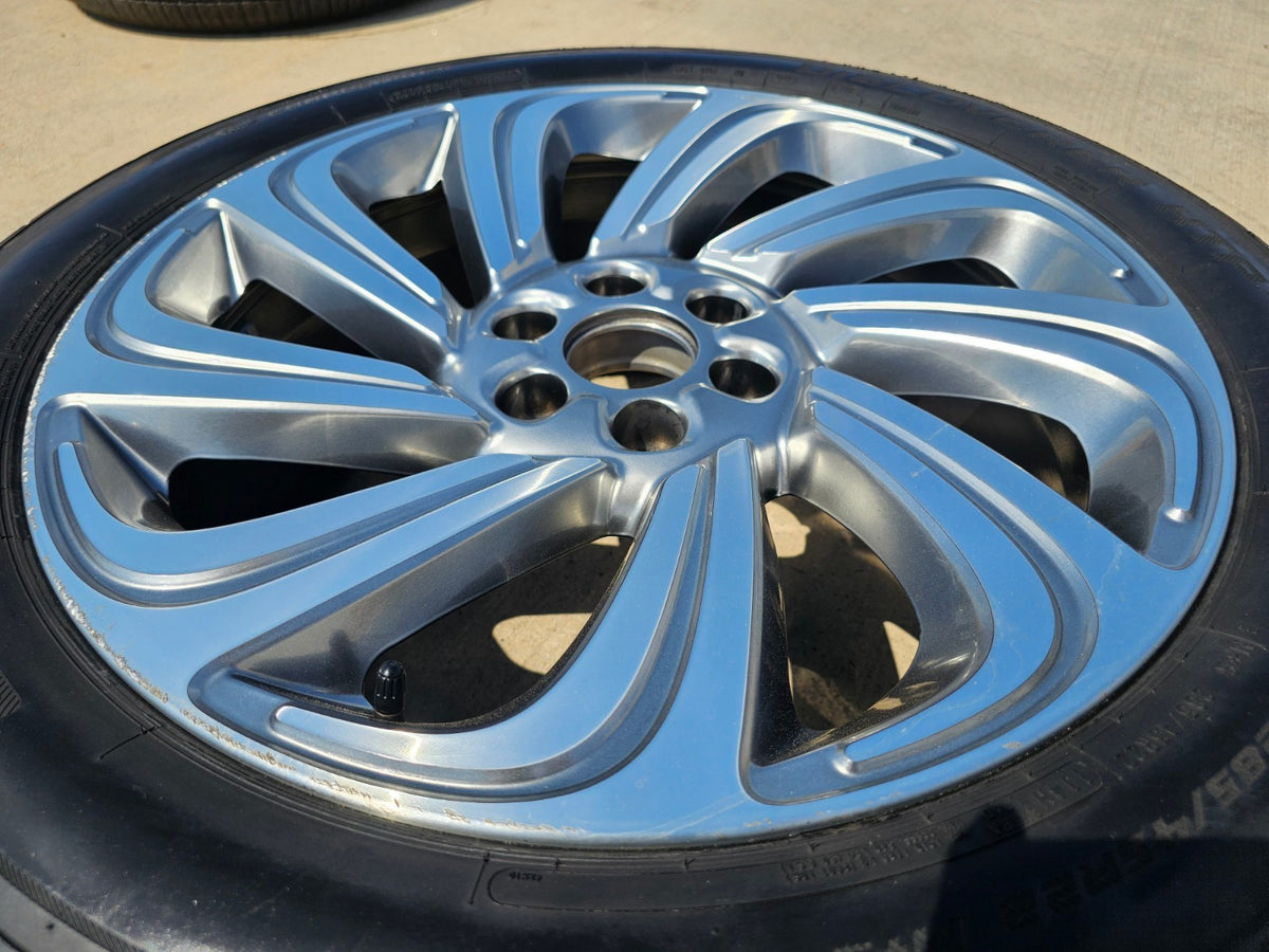 (1) 22" Lincoln Navigator BLACK LABEL OEM 10497 rim wheel 2022 2023 2024 COOPER