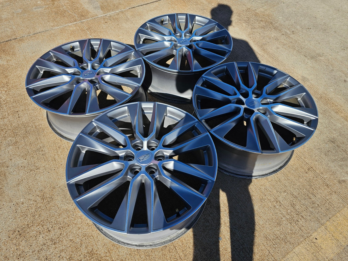 21" Cadillac XT6 XT5 SRX OEM 4851 wheels rims 2023 2024 2025 2026