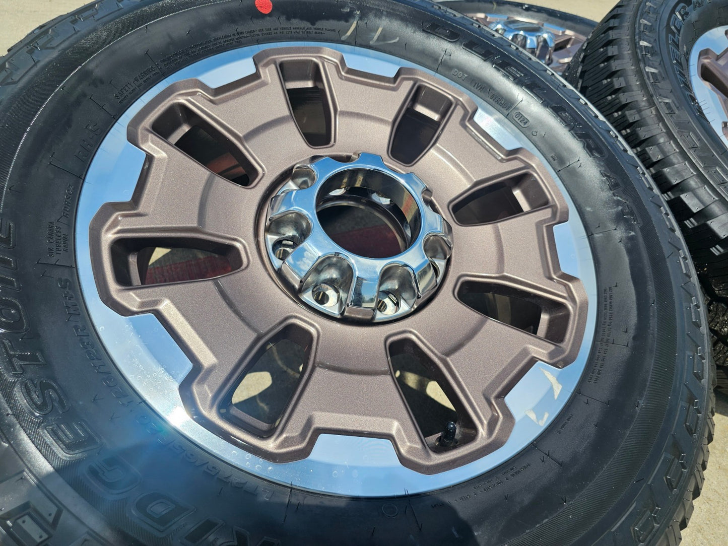 20" Ford F-250 F-350 OEM 10487 LIMITED KING RANCH tan wheels rims 2025 2026 NEW