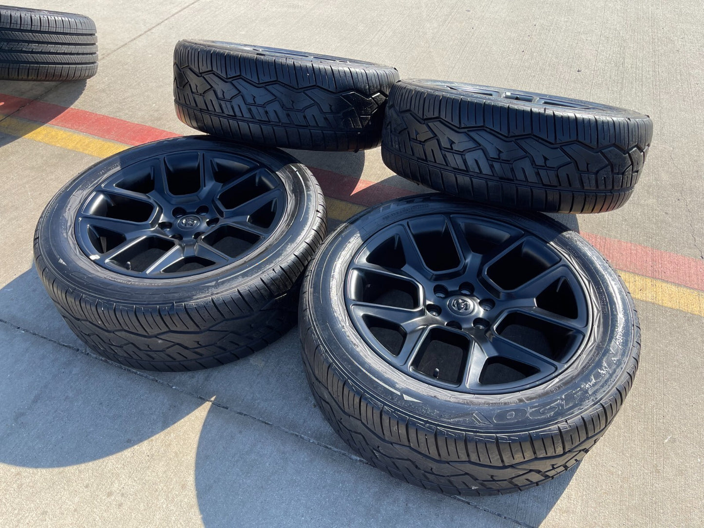 22" Dodge Ram 1500 OEM LIMITED Laramie 2684 2725 wheels rims