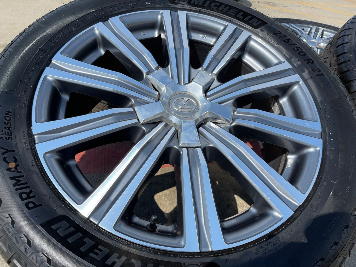 21" Lexus LX570 Toyota Land Cruiser OEM 74341 wheels rims 5x150 MICHELIN NEW