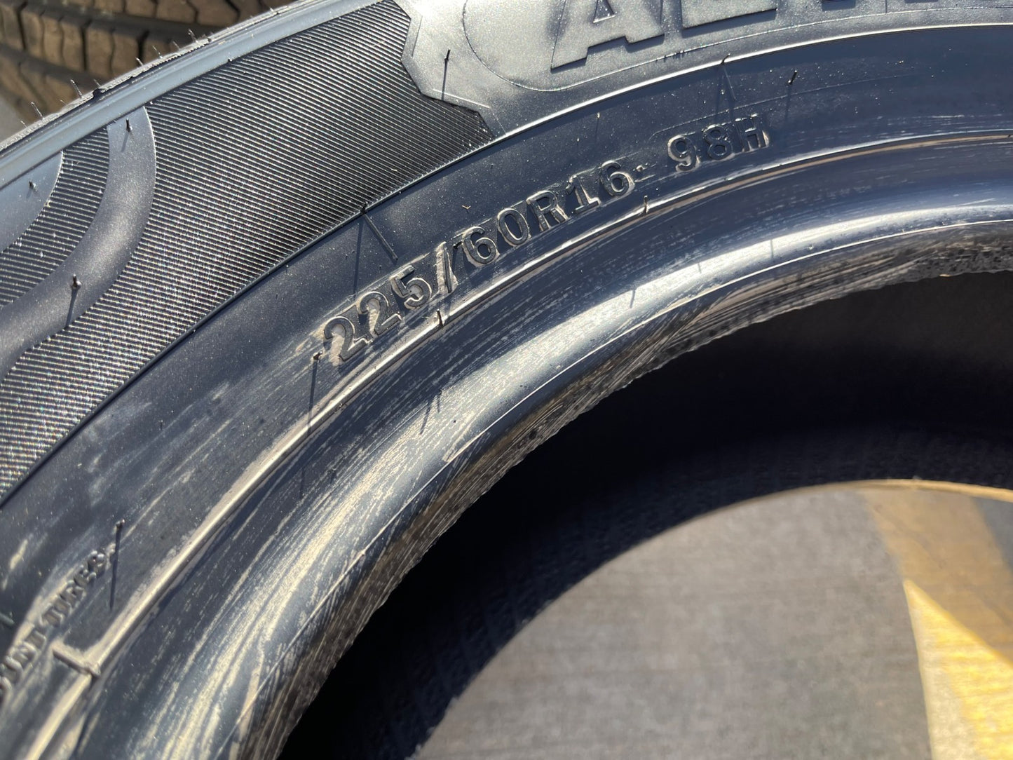 (4) 225/60/16 Hemisphere Aethon H/P tires SET 98H M+S 225/60r18 NEW