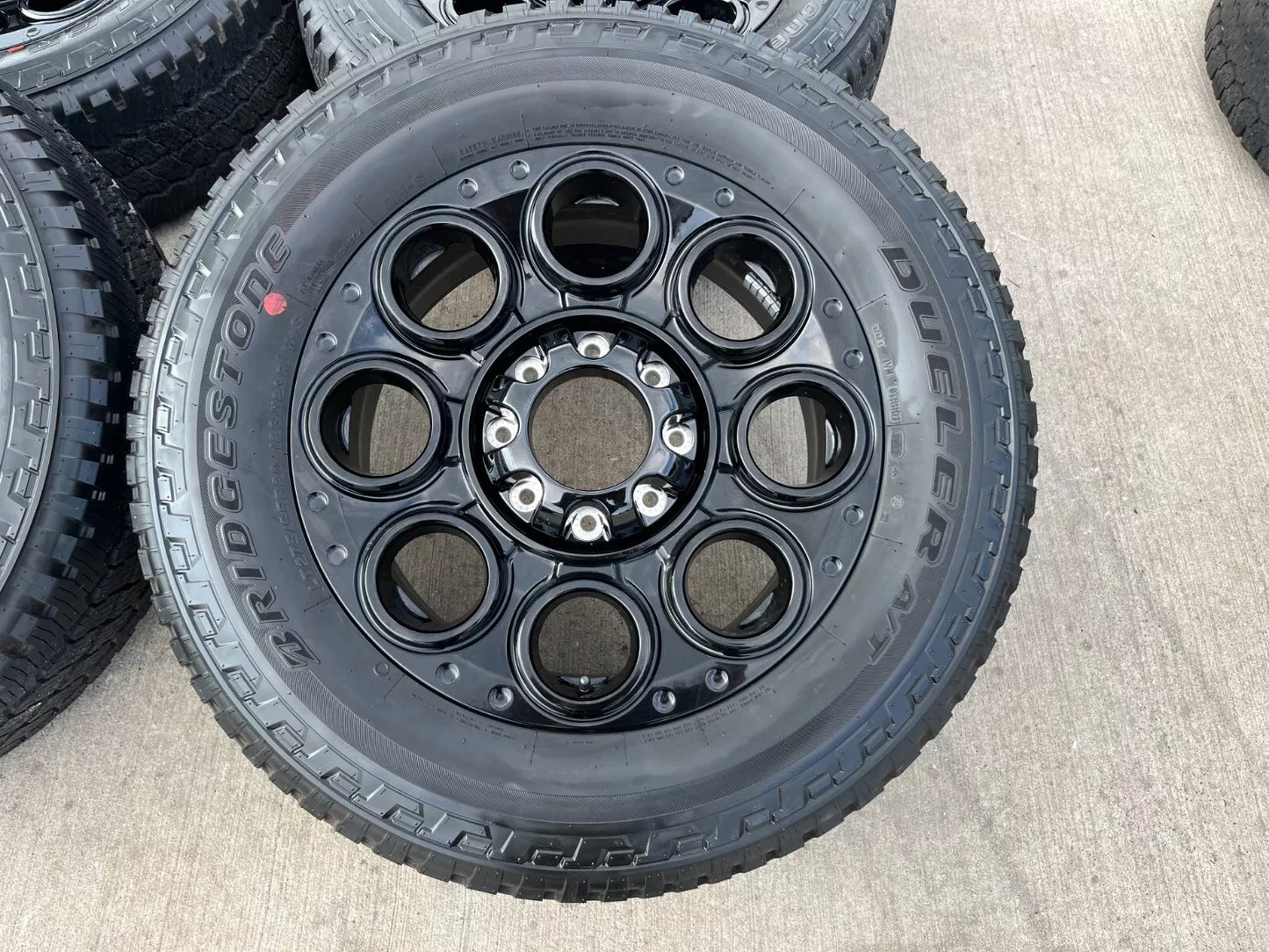 20" Ford F-250 F-350 OEM black TREMOR wheels rims 10484 10299 tires NEW