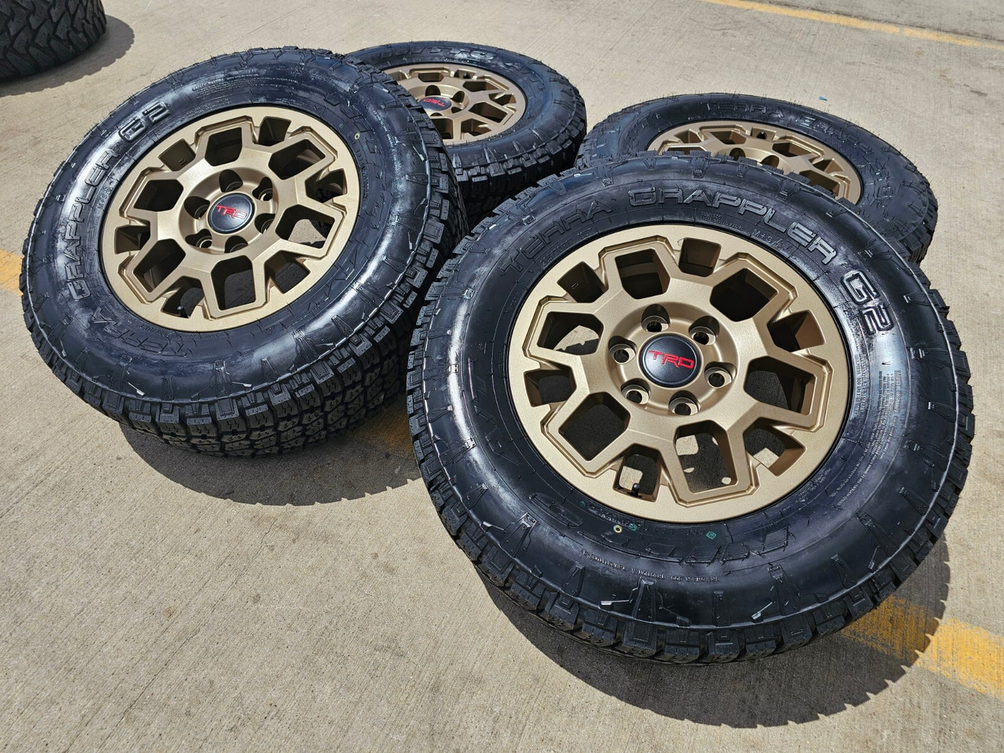 17" Toyota Tacoma 4Runner TRD BRONZE OEM 10638 42611 95893 wheels rims 2025 NEW