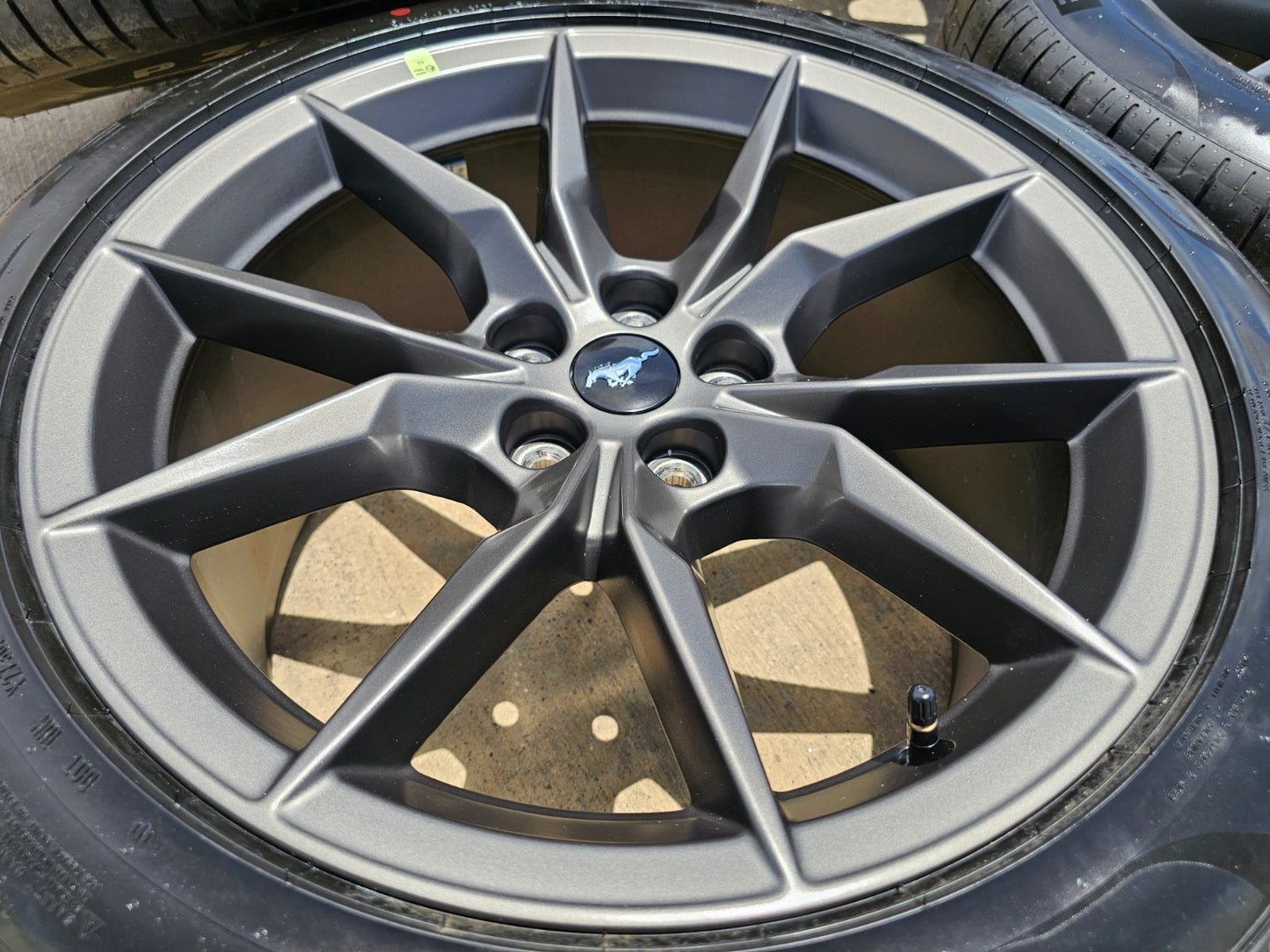 19" Ford Mustang GT Dark Horse OEM 95839 95840 wheels rims 2025 2026 2027 NEW