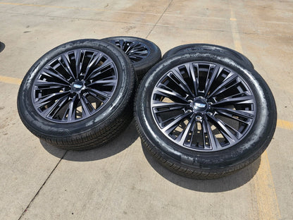 22" Cadillac Escalade V V600 Platinum OEM ORIGINAL wheels rims 2025 2026 NEW