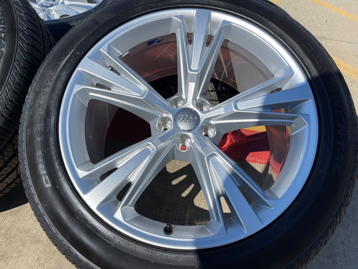 21" 21x10 Audi SQ5 SQ7 SQ8 OEM 59063 wheels rims Q7 Q8 Q5 RS S SET PIRELLI NEW