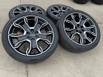24" Chevy Tahoe Silverado OEM High Country wheels rims 2025 2026 2027 NEW