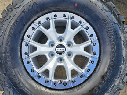 17" Ford F-150 Raptor R OEM Replica BEADLOCK 10460 rims wheels 35" tires BFG NEW