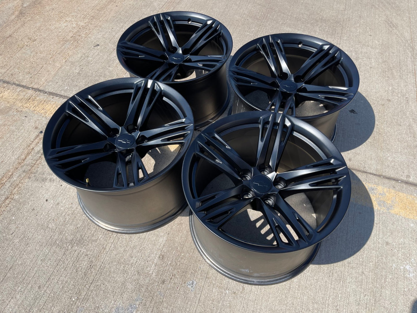 19" 19x11 19x12 Chevy Camaro ZL1 OEM staggered wheels rims 5853 5854 NEW