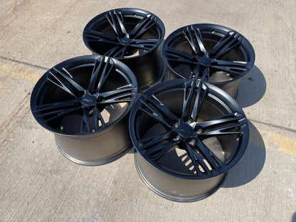 19" 19x11 19x12 Chevy Camaro ZL1 OEM staggered wheels rims 5853 5854 NEW