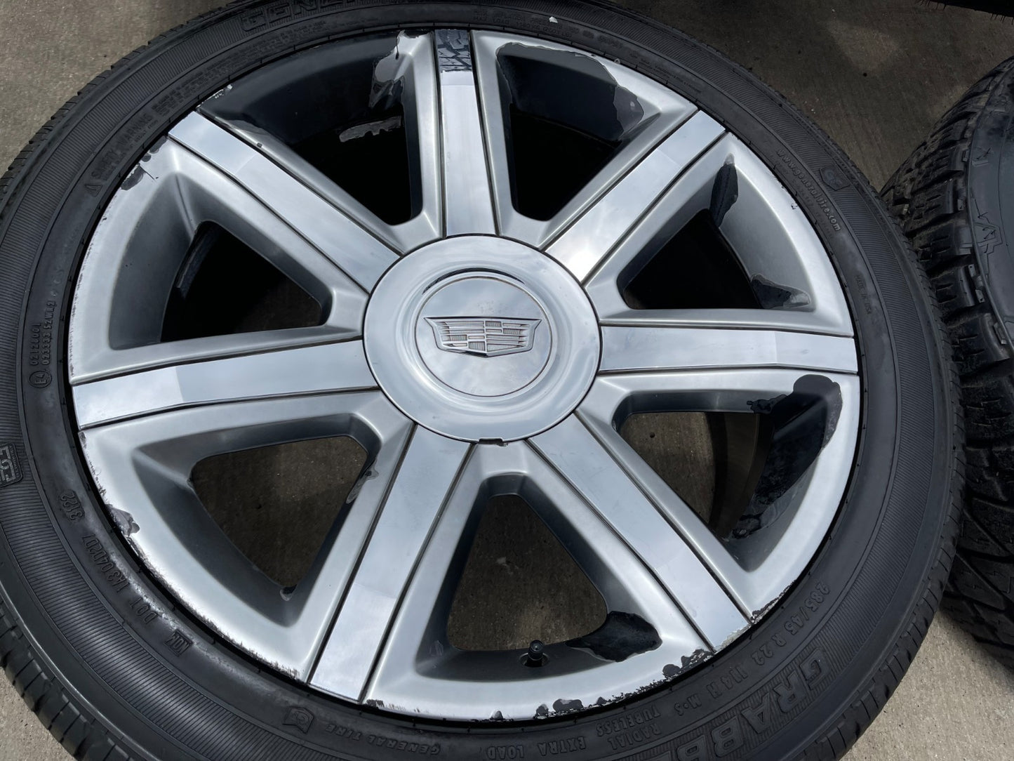 22" Cadillac Escalade OEM 4739 wheel rim 2016 2017 2018 2019 2020 SPARE