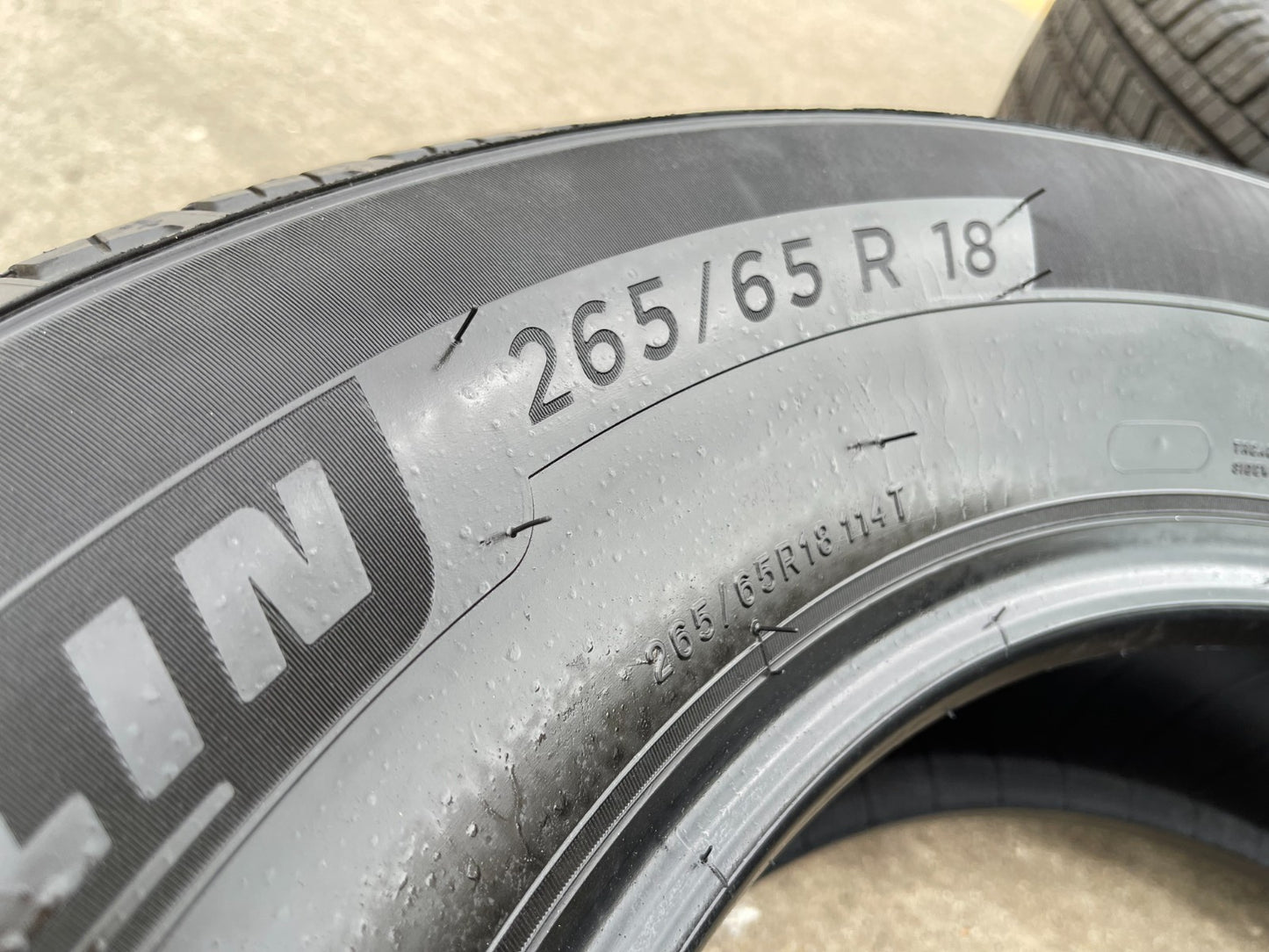 265/65/18 Michelin Primacy LTX tires F-150 Silverado 265/65r18 NEW TAKE OFFS