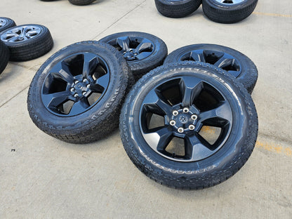 20" Ram 1500 OEM LIMITED Laramie wheels rims black 2675 2722