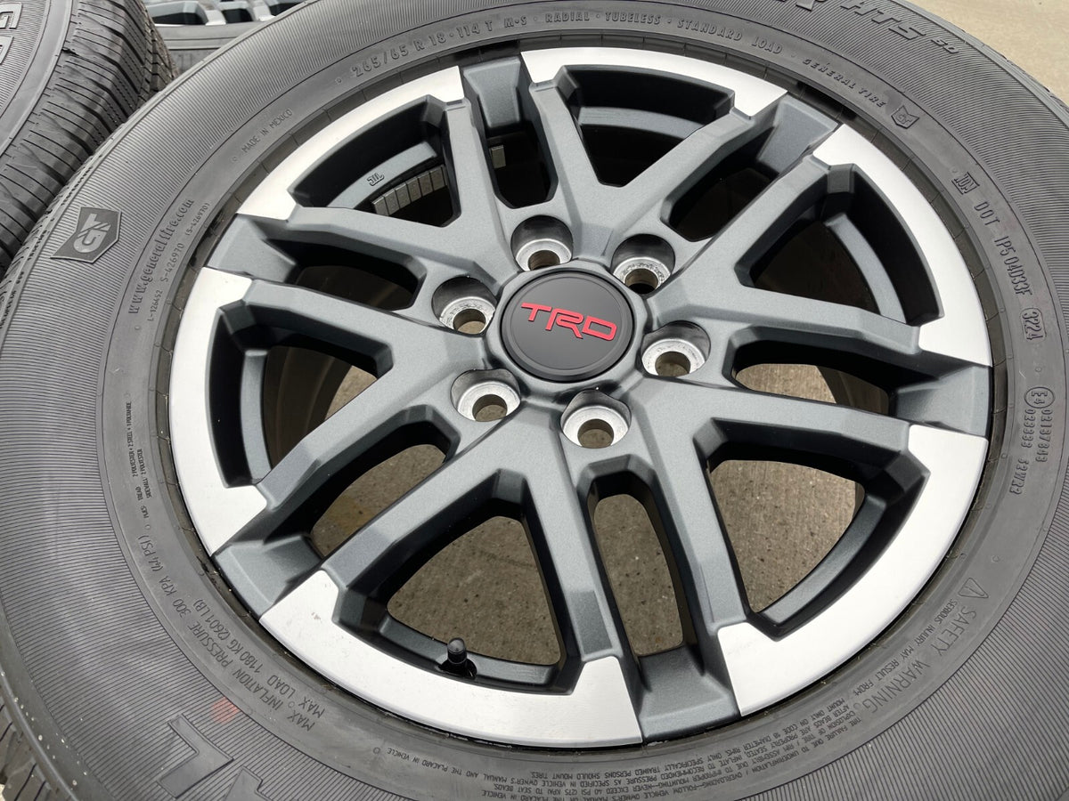 18" Toyota Tacoma LIMITED OEM wheels rims 10641 4Runner 2024 2025 2026 2027 NEW