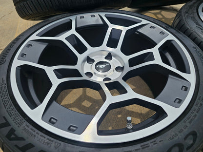 19" Ford Mustang GT500 OEM Replica wheels rims SET CONTINENTAL