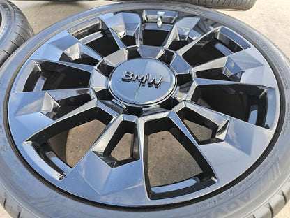 23" BMW X7M X5 X6 X7 XM OEM Series wheels rims tires SET 2024 2025 2026 2027 NEW