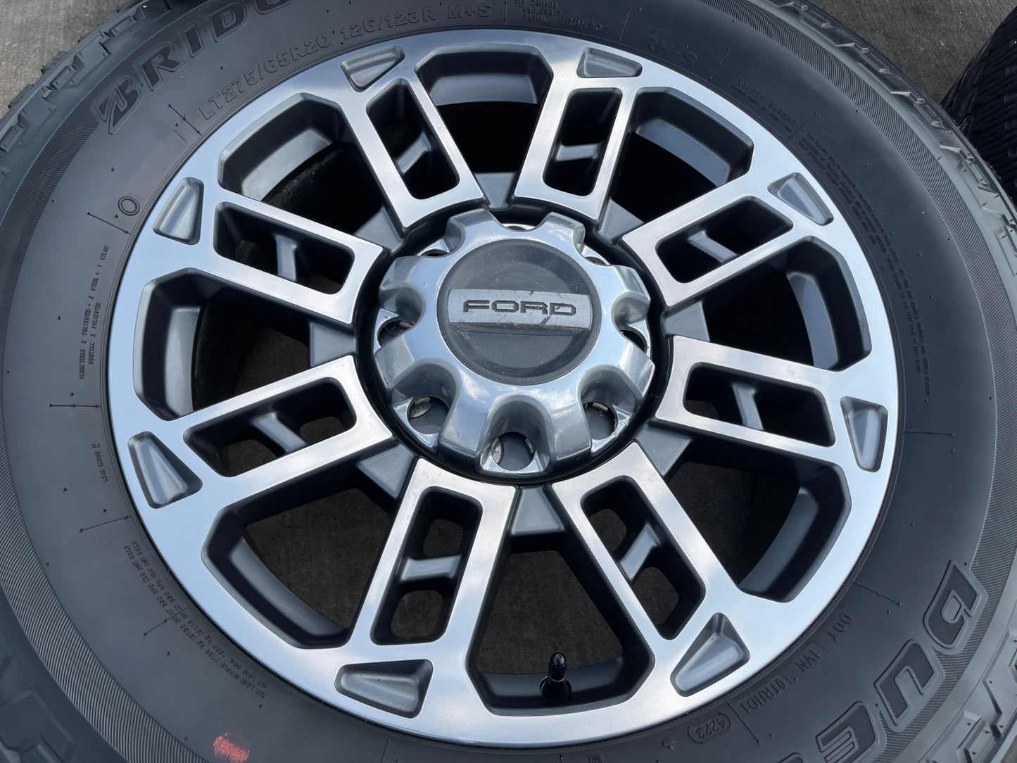 20" Ford F-250 F-350 OEM 10302 10483 LIMITED SET wheels rims 2023 2024 2025 2026