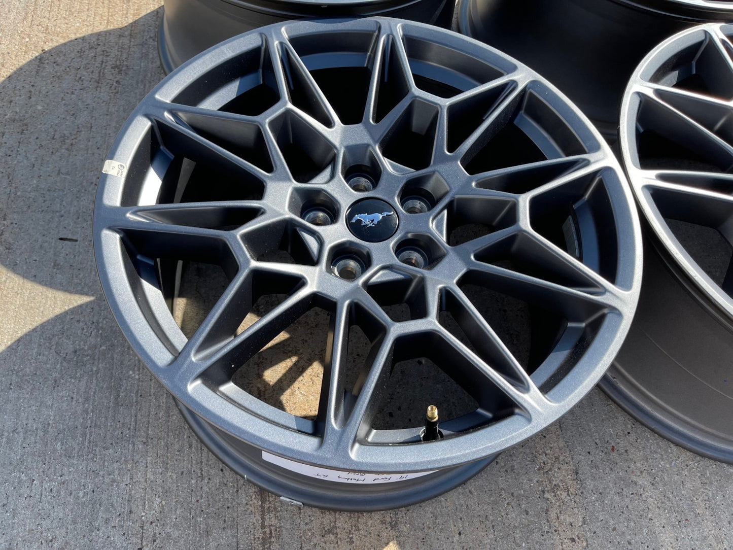 19" Ford Mustang GT Track Pack OEM 10600 10603 wheels rims 2025 2026 2027 NEW