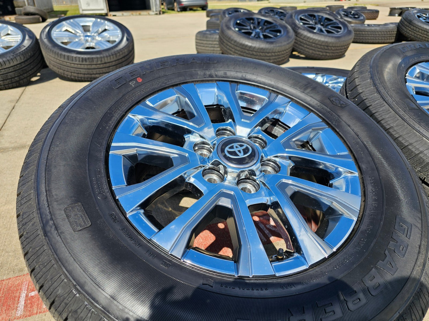 18" Toyota Tacoma LIMITED OEM chrome wheels rims 4260 4Runner 2024 2025 2026 NEW