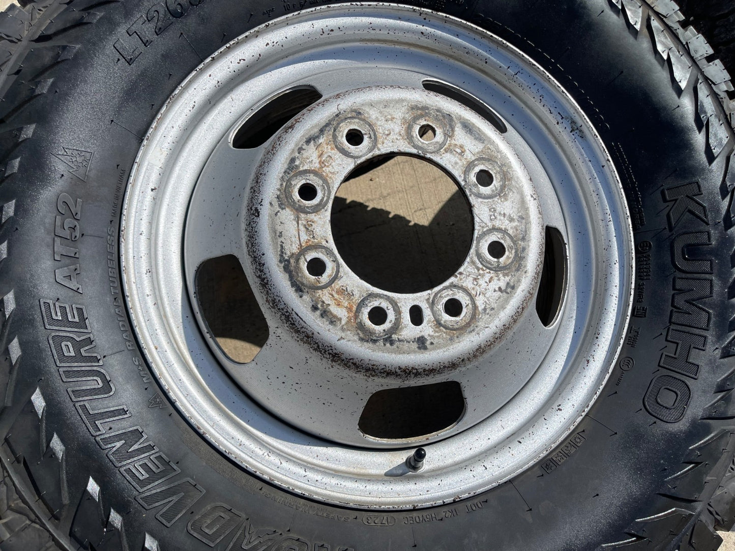17" Dodge Ram 3500 DUALLY OEM wheel rim 2191 8x165 8x6.5 SET