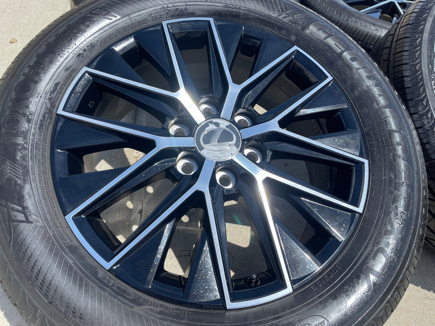 20" Toyota Land Cruiser Tundra OEM wheels rims 10545 Lexus GX550 LX600 SET