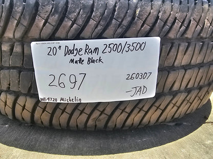 20" Dodge Ram 2500 3500 LARAMIE OEM 2700 wheels rims SET tires MICHELIN