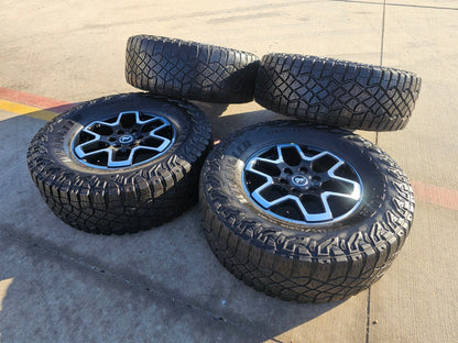 18" Ford Bronco wheels rims tires black 95213 Ranger GOODYEAR 35" DISCOUNTED