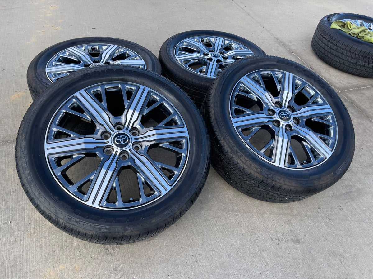 22" Toyota Tundra Sequoia OEM wheels rims 75282 Land Cruiser GX550 SET