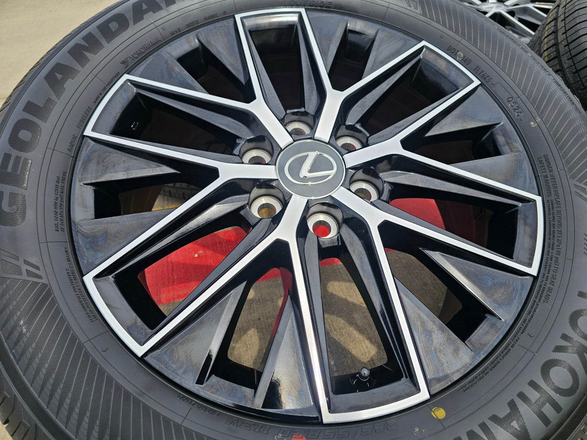 20" Toyota Land Cruiser Tundra OEM wheels rims 10545 Lexus GX550 LX600 SET NEW