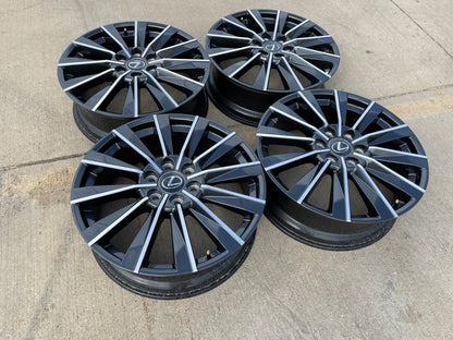 22" Lexus GX550 OEM wheels rims Toyota Land Cruiser Tundra 78519 LX600 SET NEW
