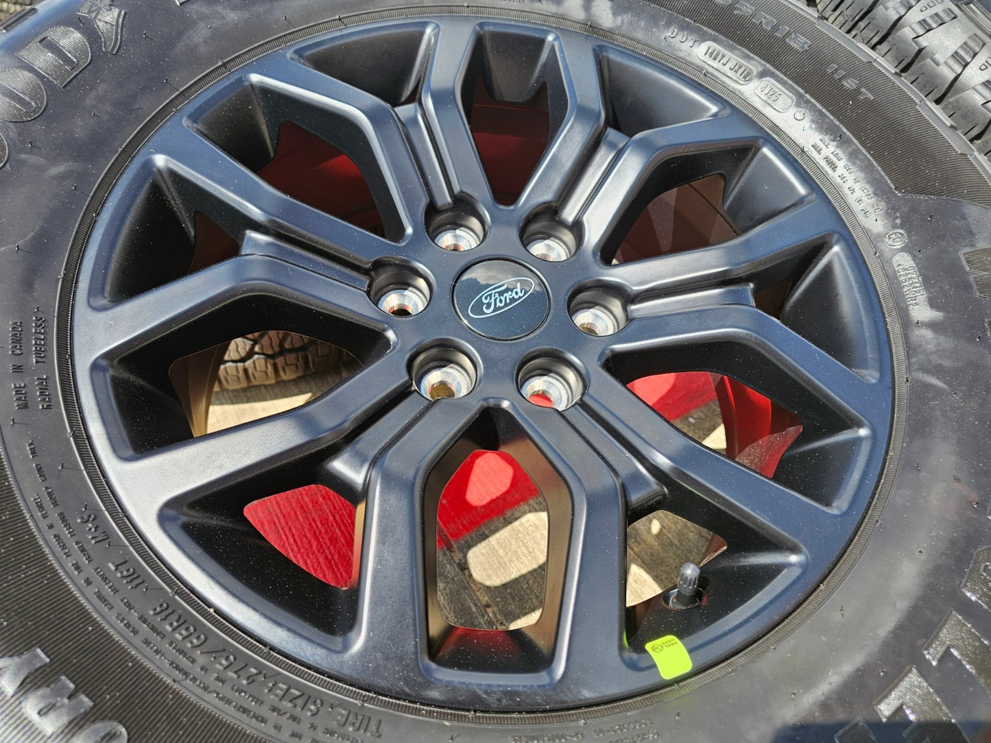 18" Ford F-150 TREMOR OEM rims wheels 10342 95351 SET Expedition GOODYEAR A/T